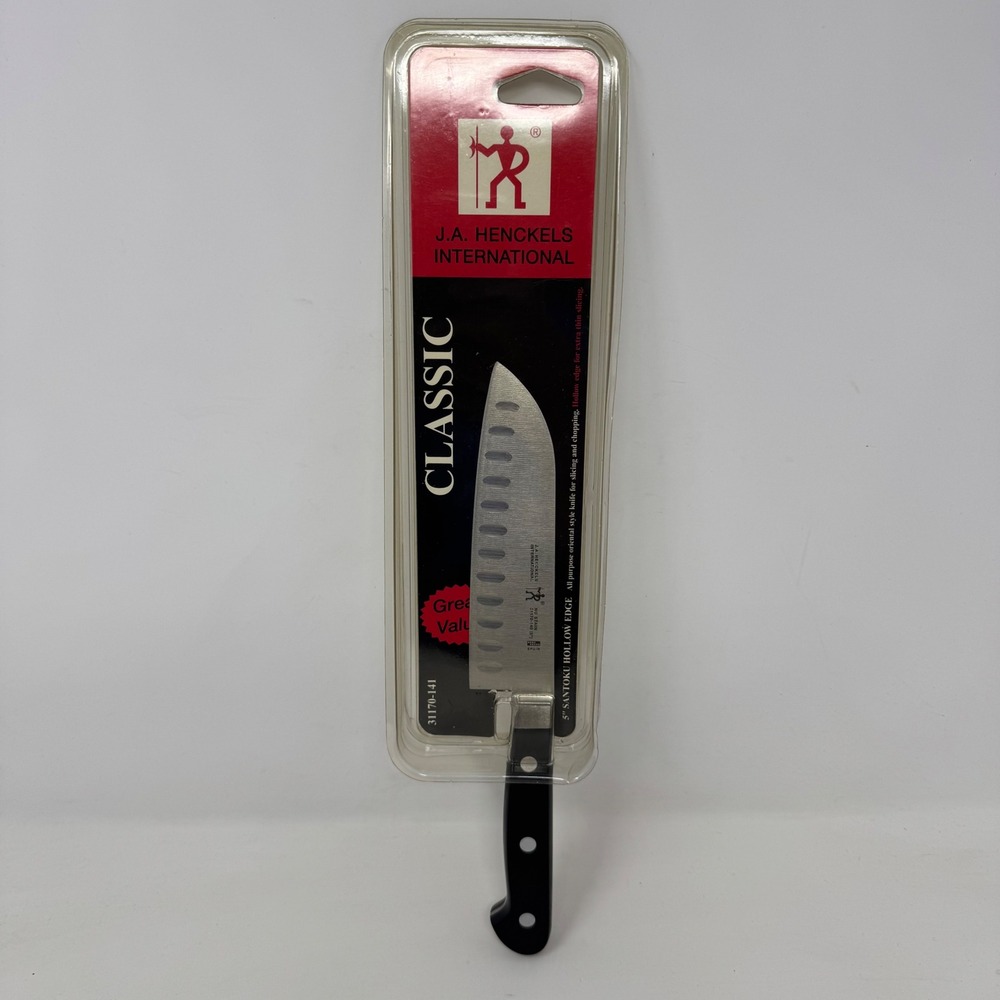 JA Henckels International Classic 5" Santoku Hollow Edge Knife 31170-141 Spain